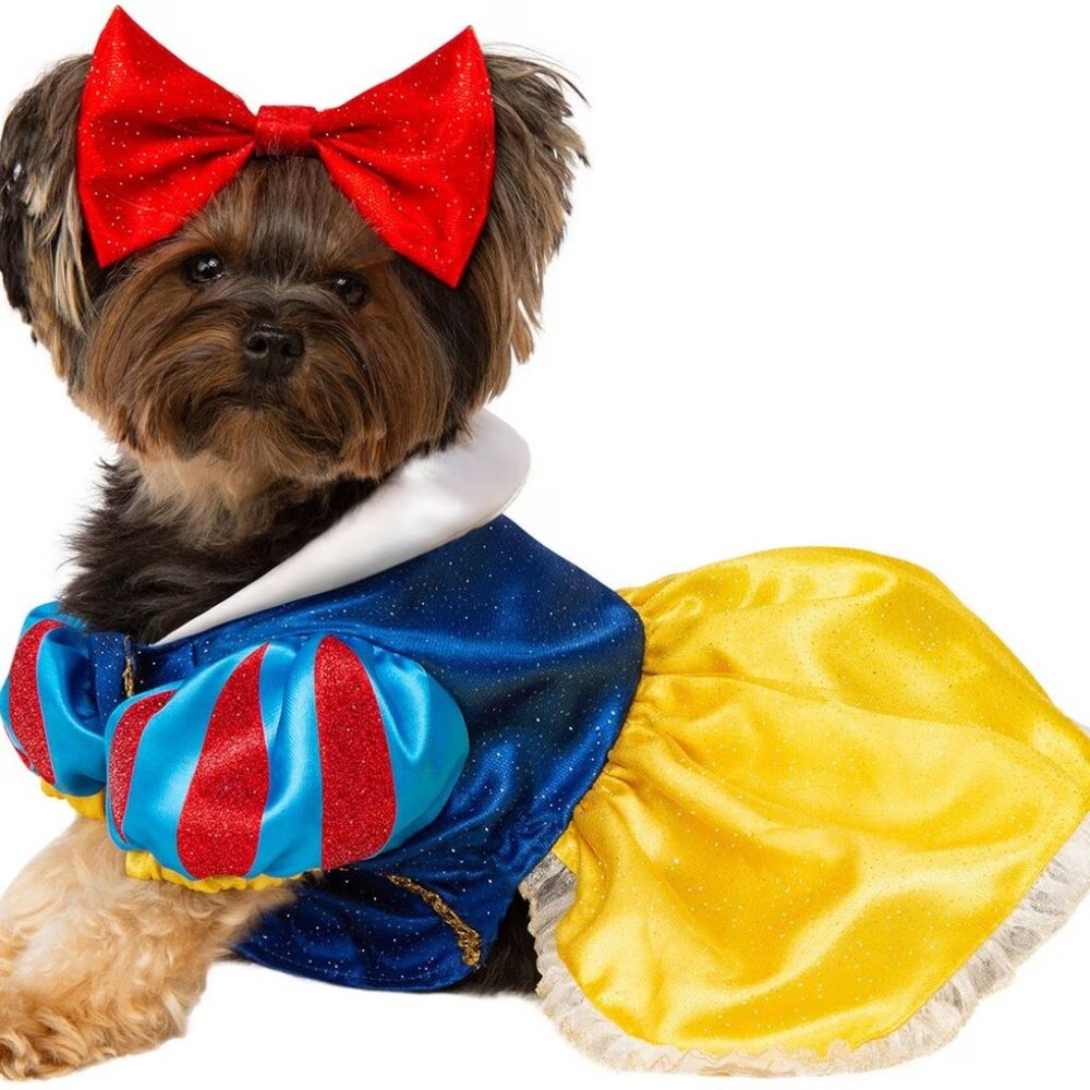 NWT Rubie's Costume Company Snow White Disney Princess Dog Costume, X-Large